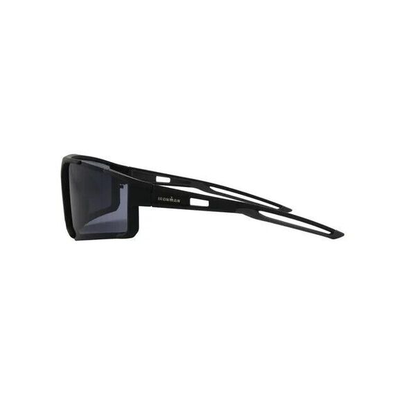 Ironman Men's Wrap Sport Sunglasses Black - Picture 3 of 3